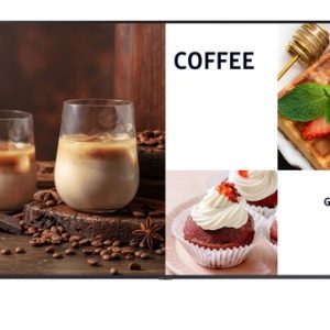 The BEC-H Series 4K Pro TV features PurColor and High Dynamic Range. Delivers the most optimal picture performance for your business. An enormous spectrum of colors