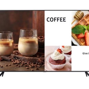 The BEC-H Series 4K Pro TV features PurColor and High Dynamic Range. Delivers the most optimal picture performance for your business. An enormous spectrum of colors