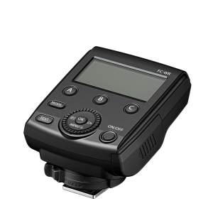 The FC‑WR can control multiple flash units remotely from the camera
