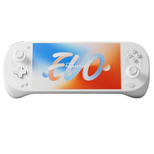 AYANEO Pocket EVO Android 13 Handheld Game Console 7 inch 1080P OLED 165Hz Screen Qualcomm Snapdragon G3x Gen 2 Gaming Platform 16GB LPDDR5X RAM 512GB UFS 4.0 Storage RGB Hall Joystick & Linear Hall Trigger 8600mAh Battery - White