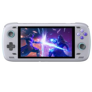 AYN Odin 2 Handheld Game Console Snapdragon 8Gen2 CPU Android 13 1080p 6-inch Touchscreen 8000mAh Battery 12GB LPDDR5x RAM 256GB UFS4.0 Storage WiFi 7 Bluetooth 5.3 - Cold Grey