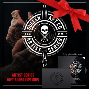 <p>The 3 Month Artist Series Gift Subscription is the perfect gift for the Sullen lover in your life or just to splurge on yourself. Your new way to get the best shirts before anyone else at a great discount. Shipping out on the last Friday of every month