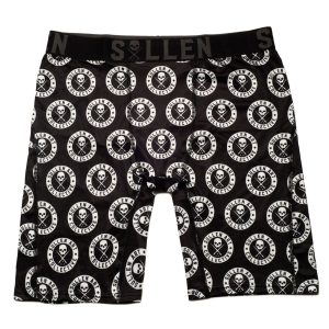 <p>Our badge on a boxer? Don't miss these. </p> <ul> <li>4-Way Stretch Fabric </li> <li>Sullen Branded Jacquard Waistband </li> <li>92% Polyester 8% Spandex </li> </ul> <p>  </p> <p>BOXER SIZE SCALE: </p> <ul> <li>S - (28-30) </li> <li>M - (30-32) </li> <li>L - (33-35) </li> <li>XL - (36-38) </li> <li>2X - (40-42) </li> </ul> <p>Please note: this item is final sale. No refunds or exchanges can be completed for the boxers.  </p>