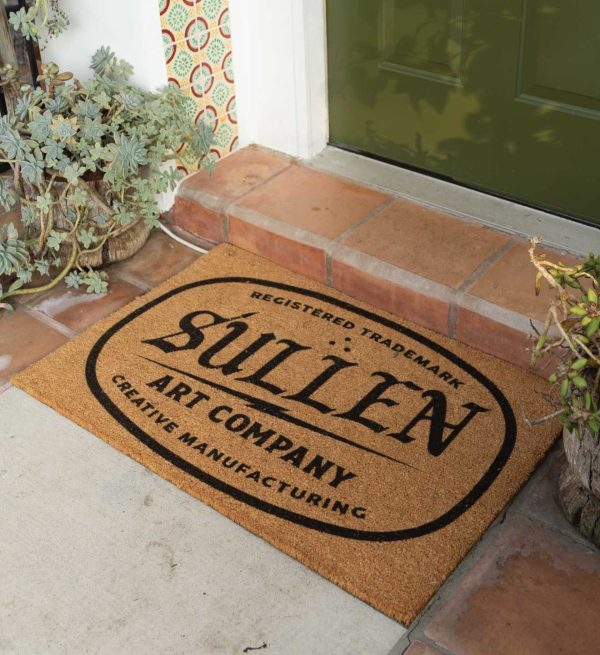 Effortlessly welcome guests into your home with the Bolt Floor Mat