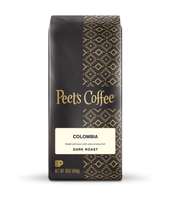 A single origin dark roast comprised of only the most exceptional Colombian coffee beans. Shining and sweet with notes of caramel