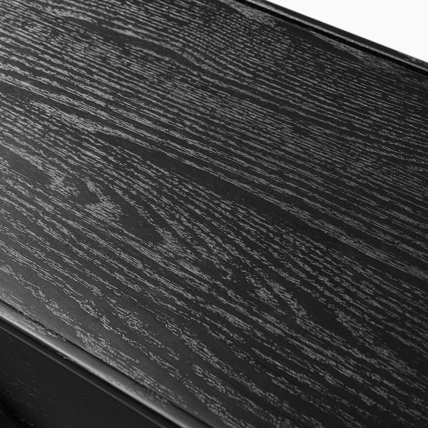 Valborg 52" Black Console Table - Image 6