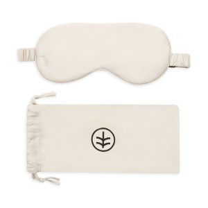Grown up peek-a-boo.. Struggling to drift off to sleep sometimes?. Our unique super-silky eucalyptus with an extra-smooth finish makes falling asleep so much easier. Drift off in style.. Our silk sleep mask is made from eucalyptus that's grown using 95% less water than cotton