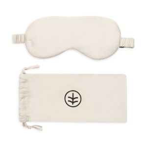 Grown up peek-a-boo.. Struggling to drift off to sleep sometimes?. Our unique super-silky eucalyptus with an extra-smooth finish makes falling asleep so much easier. Drift off in style.. Our silk sleep mask is made from eucalyptus that's grown using 95% less water than cotton