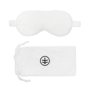 Grown up peek-a-boo.. Struggling to drift off to sleep sometimes?. Our unique super-silky eucalyptus with an extra-smooth finish makes falling asleep so much easier. Drift off in style.. Our silk sleep mask is made from eucalyptus that's grown using 95% less water than cotton