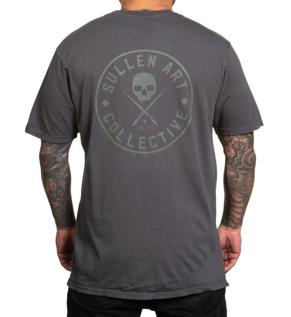 Our classic ever badge printed tee in Castle Rock is a soft and thick premium tee this one is simple