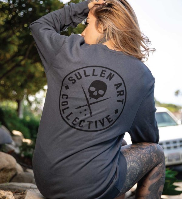 Introducing the Ever Crewneck Pullover Sweater in Lyte — the comfiest and coolest dark gray pullover around! Perfect for chilly weather days