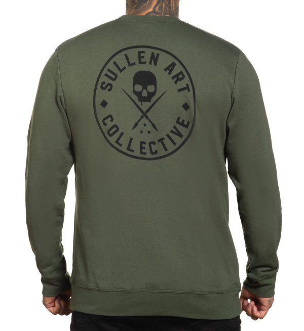 Introducing the Ever Crew Lyte Pullover in Thyme