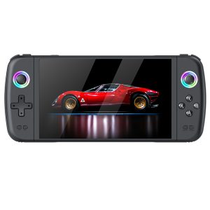M27 Handheld Game Console 64GB TF Card 7 inch IPS Screen RGB Light 30+ Simulator Original 3D Rocker