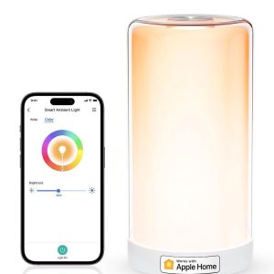 Touch Control: Touch control on the top of the smart lamp to light the lamp ON or OFF