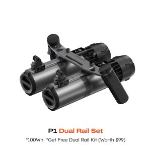 The LEFEET P1 is a high-performance underwater propulsion device designed for both recreational and professional divers. Featuring a modular design