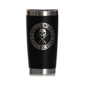 <p>Nothing beats the feeling of having a hot or cold drink in your hand when you're on the move! Now you can enjoy that feeling even more with our Sullen Travel Mug. This stylish mug comes in a matte black finish and features the iconic Sullen logo in either white or silver. The clear lid has an easy-open-and-close mouth opening and is perfect for keeping your beverage just how you like it