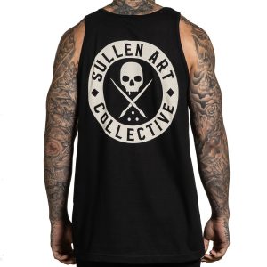 <p>Our classic badge tee...but in a tank! The summer tank is built off our standard series blanks so it's a heavyweight relaxed fit body. It's summer all year long in this Sullen staple. </p> <p>  </p> <ul> <li>Standard Fit Tank </li> <li>Sleeveless </li> <li>Tagless for comfort </li> <li>100% Soft Cotton Body </li> <li>Machine washable </li> </ul>