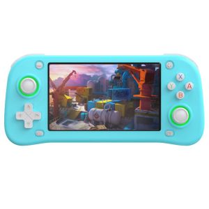 XF43 Handheld Game Console 4.3 inch IPS Screen 30+ Simulators Hall Joystick & Trigger HD Output 128GB TF Card 6 Hours Playtime - Green