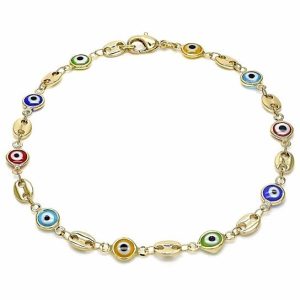 * 3 Options Available * Beautiful Stunning Anklet Great Quality and Color* 10 Inches Perfect Length For an Anklet/ Lobster Lock* A must have Perfect accessory to wear to the beach a must have* Made In Brazil