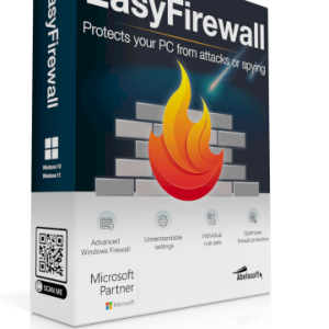 EasyFirewall optimises the settings & usability of the Windows Firewall and thus offers additional security.