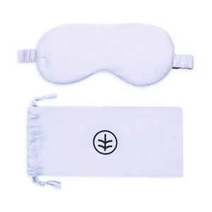 Grown up peek-a-boo.. Struggling to drift off to sleep sometimes?. Our unique super-silky eucalyptus with an extra-smooth finish makes falling asleep so much easier. Drift off in style.. Our silk sleep mask is made from eucalyptus that's grown using 95% less water than cotton