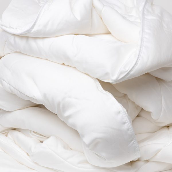 Duvets done differently.. Our unique combination of super-soft eucalyptus with an extra-fluffy blend of bamboo and recycled bottle filling makes falling asleep so much easier. It does however make it much harder to get out of bed.. Our fabric is made from eucalyptus that's grown using 95% less water than cotton
