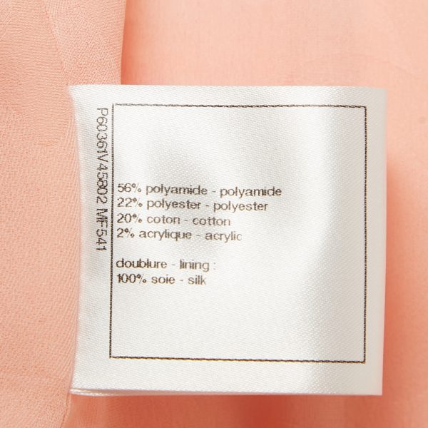 Chanel Pink Tweed Fantasy Jacket M - Image 6