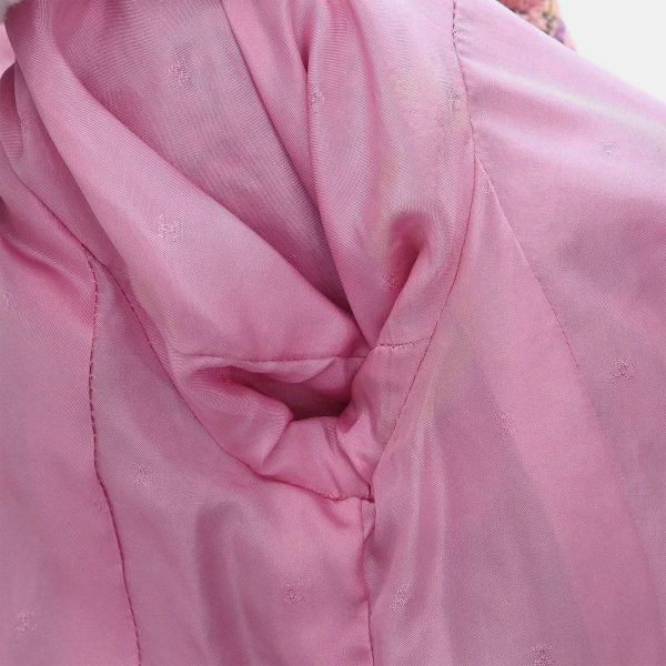 Chanel Double Breasted Jacket Tweed Pink Size S - Image 7