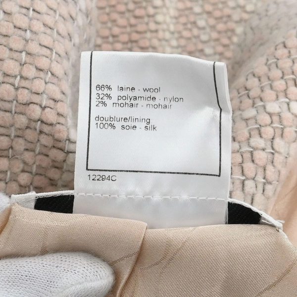 Chanel Single Breasted Coat Pink 01A #38 - Image 7