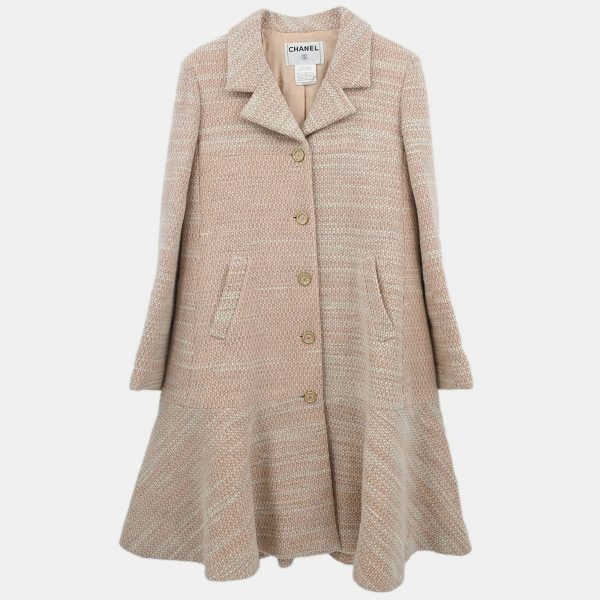This Chanel coat embodies the quiet power of pink — not sweet