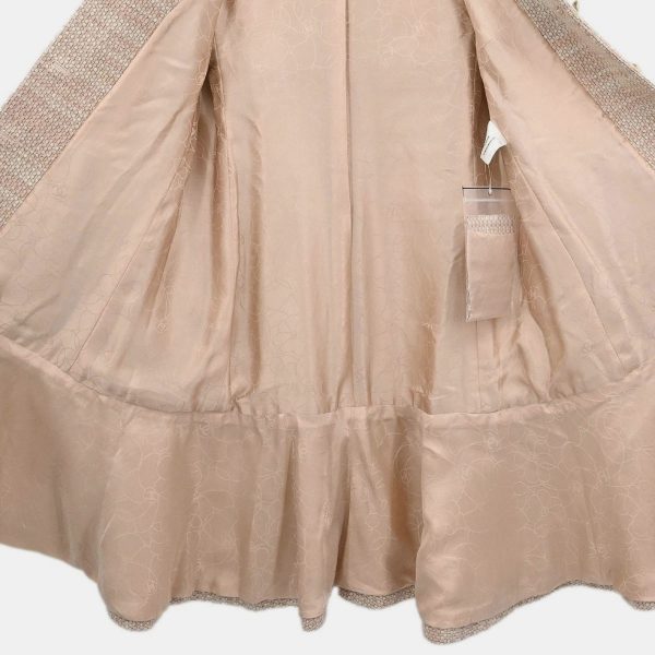 Chanel Single Breasted Coat Pink 01A #38 - Image 5