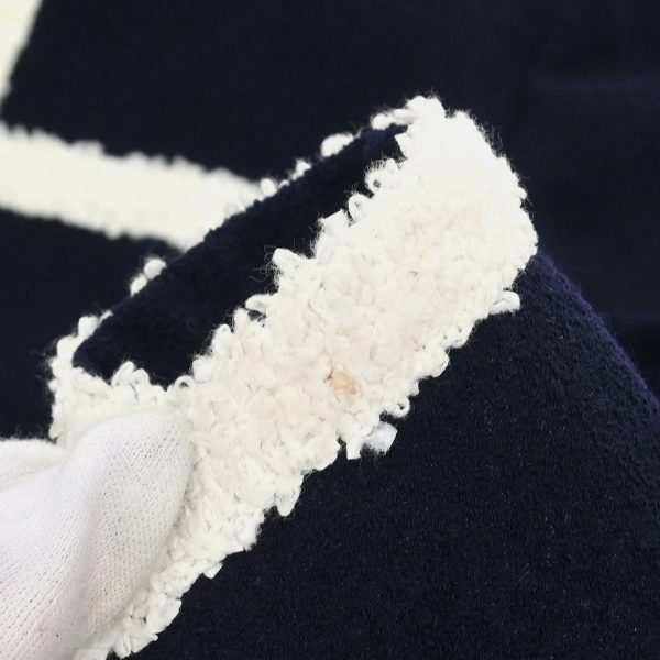 Chanel Collarless Jacket Navy 95C #44 - Image 10