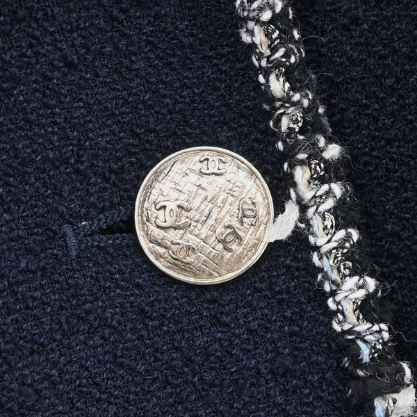 Chanel Jacket Navy 05C #46 - Image 5