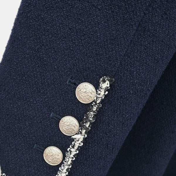 Chanel Jacket Navy 05C #46 - Image 6