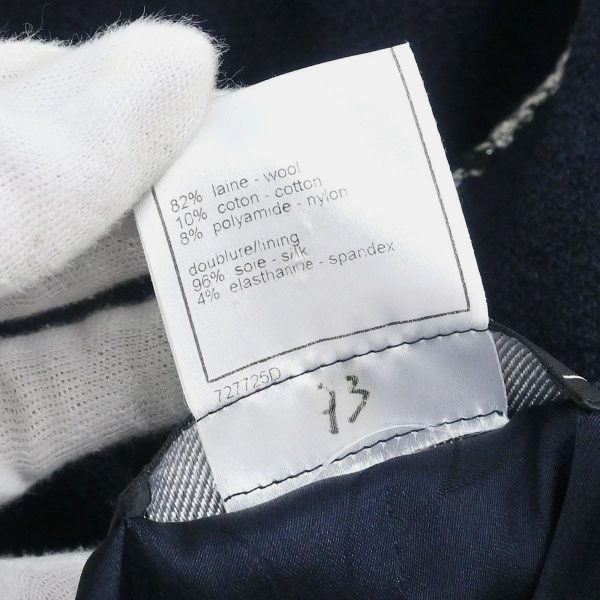 Chanel Jacket Navy 05C #46 - Image 10