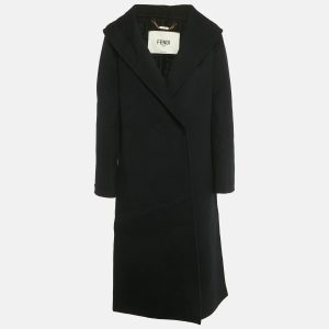 Tailored in black wool