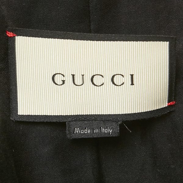 Gucci Pink Tweed Button Front Jacket S - Image 4