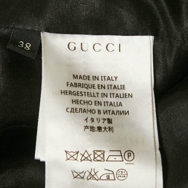 Gucci Pink Tweed Button Front Jacket S - Image 5