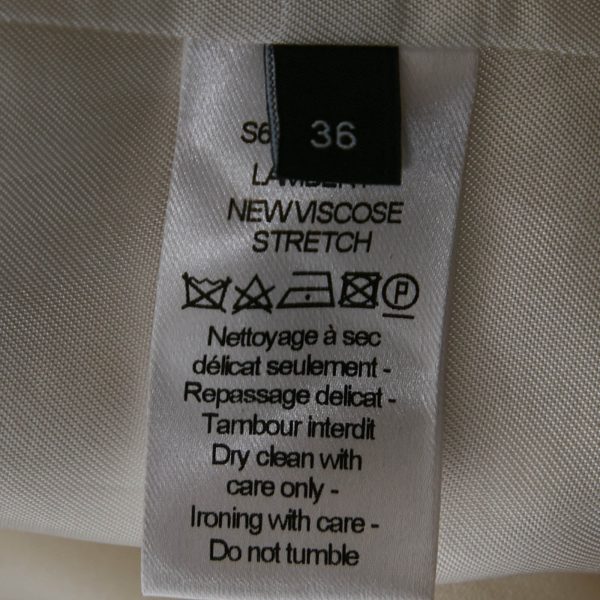 Joseph White Crepe Double Breasted Lambert Blazer S - Image 5