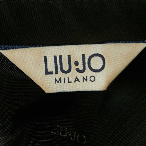 Liu Jo Black Wool Blend Double Breasted Blazer M - Image 4