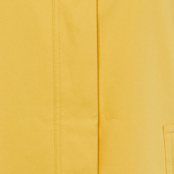 Loro Piana Yellow Cotton & Silk Button Front Jacket L - Image 5