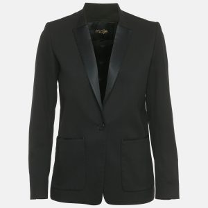 Cut in black crepe