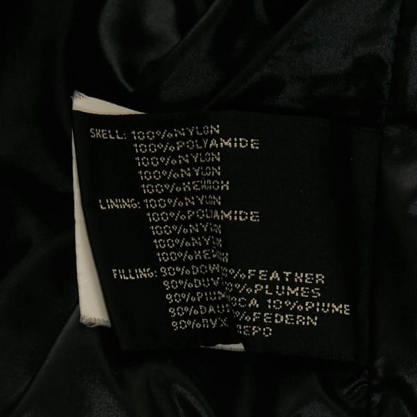 Ralph Lauren Black Printed Synthetic Down Vest M - Image 6