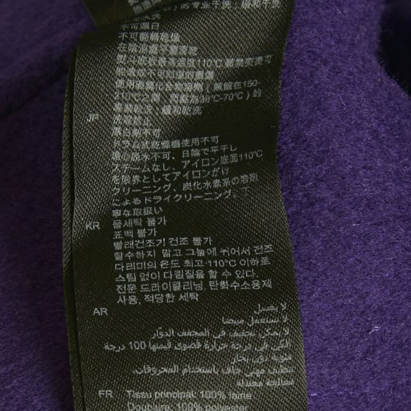 Sandro Purple Wool Cropped  Jacket XS - Image 5
