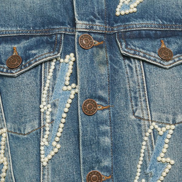 the combination of embellishment and classic cut gives it an elevated