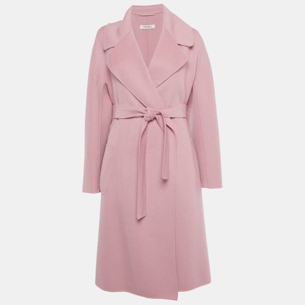 S’Max Mara delivers timeless outerwear in this pink wool coat
