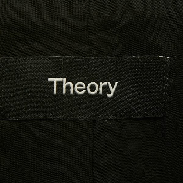 Theory Black Wool Single Breasted Blazer M - Image 5