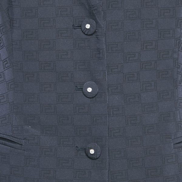 adding grace to this womans blazer that moves easily from office hours to evenings out.