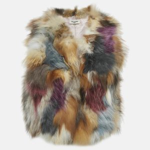 Zadig and Voltaire turns fur into a canvas of energy — fiery rust