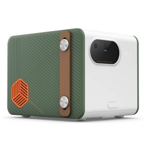 GS50 1080p outdoor smart projector with 2.1CH Bluetooth speakers and IPX2 protection